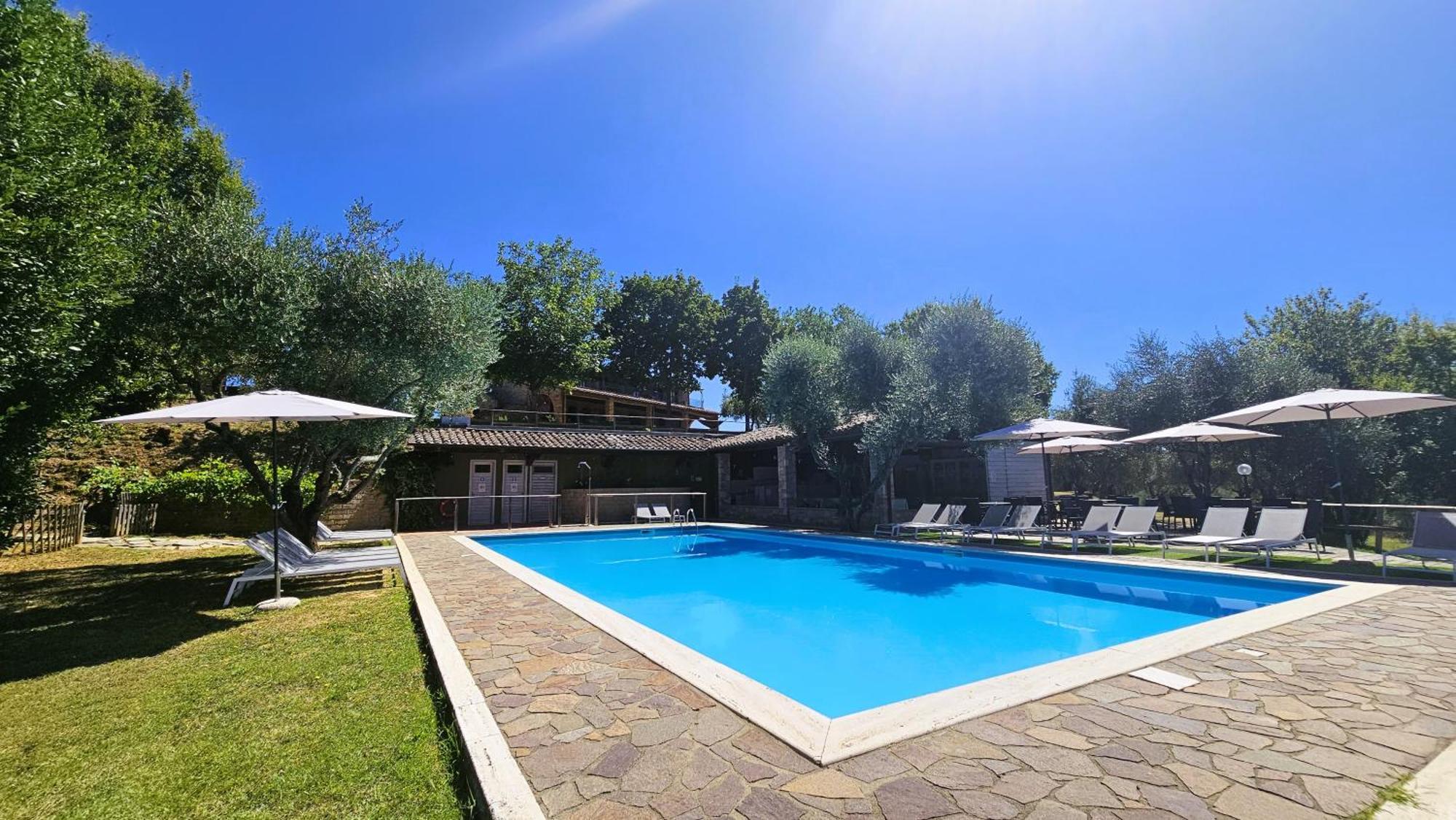 Pian Della Bandina Apartment Citta della Pieve Luaran gambar
